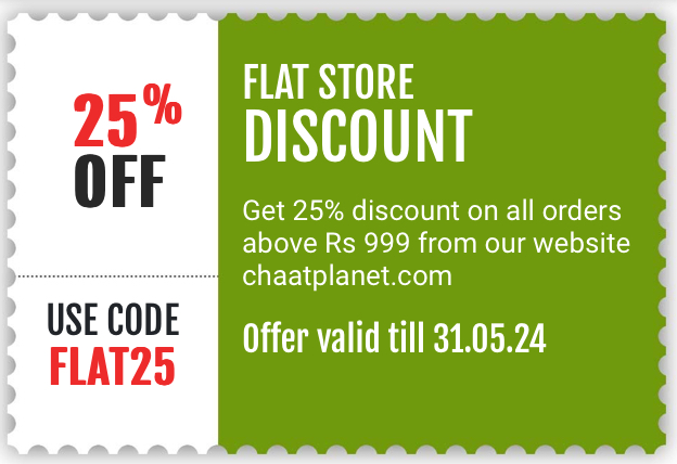FLAT25 Discount Coupon
